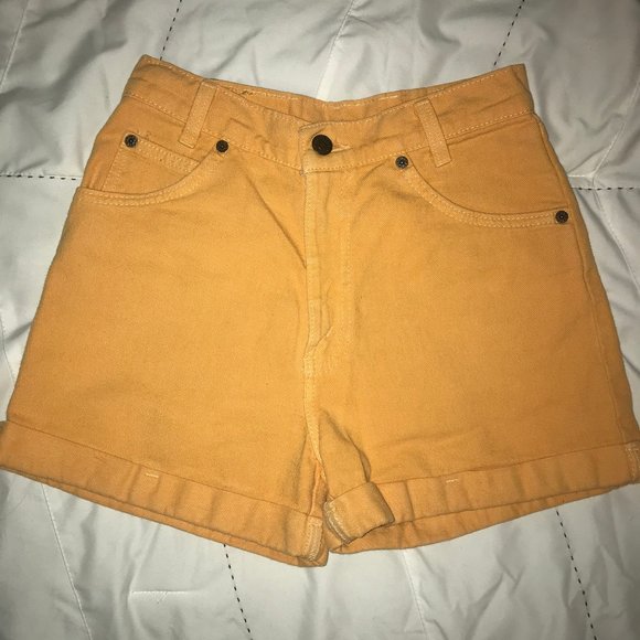 levis high waisted shorts vintage